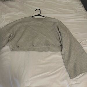 Cropped belled long sleeve shirt from Princess Polly